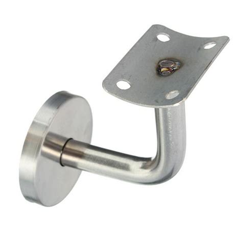 metal wall mounted handrail bracket|stainless steel exterior handrail brackets.